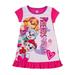 Paw Patrol Baby & Toddler Girls Short Sleeve Nightgown Pajamas, Sizes 12M-5T