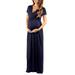 Luiryare Pregnant Women Sleeveless Casual Pregnant Nursing Pregnancy Dress