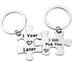 Anniversary Gifts for Her Him, 1 Years Later I Still Pick You Key Ring Jigsaw Puzzle Piece Matching Pendant Keychain Set Couple Jewelry Best friend Gift for Women Men Wedding Valentine's Day Birthday