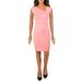 French Connection Womens Lula Slash Neck Office Wear to Work Dress