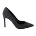 Dolce & Gabbana Gray Suede Leather Stiletto Shoes Heels