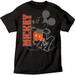 Disney Adult Unisex T Shirt The Big M Mickey Black X-Large