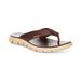 Cole Haan Men's Zerogrand Sandal Flip-Flop, Java/Cobblestone, 13 Medium US