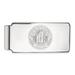 Solid 10k White Gold Official Pittsburg State University Slim Business Credit Card Holder Money Clip Crest - 53mm x 24mm