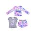 Young Hearts Toddler Girl MERMAID PJ SHORT SET(Size 12M-4T)
