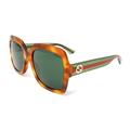 Sunglasses 0036 003 Havana-Green/Green womens 54X22X140