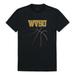 W Republic 510-404-E27-03 West Virginia State University Basketball T-Shirt, Black & White 2 - Large