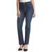 Gloria Vanderbilt Womens Amanda Classic Denim Jeans 18 Tall Scottsdale denim