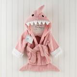 Let the Fin Begin Pink Shark Robe