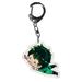 SHIYAO Anime My Hero Academia Keychain Acrylic Pendant Cartoon Keyring Gift for Kids and Fans(H01)