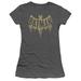 Batman Classic Tv - Vintage Logo - Juniors Teen Girls Cap Sleeve Shirt - Small