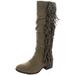 Madden Girl by Steve Madden Womens Pondo Suede Tall Riding Boots