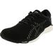 Asics Women's Fuzex Rush Adapt Black / White Dark Grey Ankle-High Mesh Running Shoe - 10M