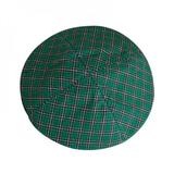 Vintage Women Winter Plaid Hat Beret Korean Style Ladies Painter Newsboy Berets Streetwear