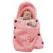 Lovefir Baby Sleep Sack for 0-3 Months Baby,Pink Sleeping Bag for Baby Girl,Newborn Baby Wrap Swaddle Blanket,Receiving Baby Blanket for Infant Girl