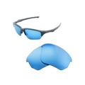 Walleva Ice Blue Polarized Replacement Lenses for Oakley Flak Beta Sunglasses