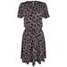 Michael Kors Women's Floral Cold Shoulder Dress