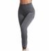 Winnereco Women Yoga Seamless Pants Stretch High Waist Fitness Leggings (Black M)