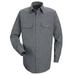 Red KapÂ® Men's Long Sleeve Heathered Poplin UniformÂ Shirt