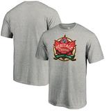 NHL Fanatics Branded 2019 Heritage Classic Event Logo T-Shirt - Heather Gray