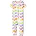 The Children's Place Baby Girl & Toddler Girl Rainbow Butterfly Snug Fit Cotton One Piece Pajamas (NB-5T)