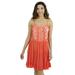 21645-CORAL-2X Riviera Sun Dress / Dresses for Women (3X, Coral)