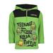 Teenage Mutant Ninja Turtles TMNT Ninja Turtles Toddler Boys Half-Zip Fleece Pullover Hoodie Green 2T