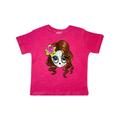 Inktastic Cute Sugar Skull Girl Toddler Short Sleeve T-Shirt Unisex