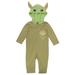 Star Wars Baby Yoda The Mandalorian Baby Boys Costume Coverall 0-6 Months Green