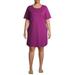 Terra & Sky Women's Plus Size Scoop Neck T-Shirt Dress