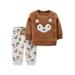 Child of Mine by Carter's Baby Boy Microfleece Top and Pants Outfit Set, 2pc