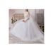 Junior Round Neck Thin Short Sleeve Loose Skirt Slim Fit Wedding Dress