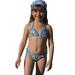 Azul Purple Anything Goes Triangle Bikini 2 Pc Swimsuit Big Girls