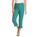 Woman Within Women's Plus Size Petite Capri Stretch Jean