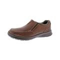 Clarks Mens Cotrell Free Leather Moc Toe Loafers