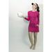 BloqUV Women's UPF 50+ Sun Protection Active Tunic Dress, Passion Pink (Small)