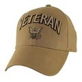 US Navy Veteran Baseball Hat Coyote Brown