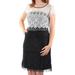 KENSIE $119 Womens New 2061 Black Lace Sheath Dress S B+B