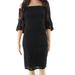 Laundry By Shelli Segal Womens Sheath Lace Dress