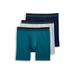 Jockey Life Men's 24/7 Comfort Blend Long Leg Boxer Brief, 3 Pack