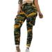 Hhchenyulemon Womens Camo Cargo Trousers Casual Pants Camouflage Print