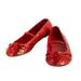 RED BALLET SLIPPERS-11-12