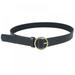 MAGAZINE Leather Punk Belt Big Round Buckle Gold Silver Metal Hoop Belt Belt Women Jeans Belt