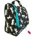 WAYFARER SUPPLY Toiletry Bag, Black with Unicorn Pattern