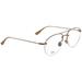 Dior Gold Aviator Eyeglasses STELLAIREO11J5G 55