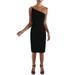 Lauren Ralph Lauren Womens Holynn Chain One Shoulder Cocktail Dress