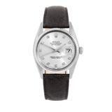 Pre Owned Rolex Datejust 16014 w/ Silver Diamond Dial 36mm Men's Watch (Certified Authentic & Warranty Included)