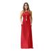 New Women's Casual Crewneck Solid Color Sleeveless Pocket Maxi Dress Fashion Dresses Pocket Sexy Long Dress