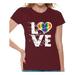 Awkward Styles Lesbian Love Ladies T Shirt Lesbian Shirt for Women Gay Shirt for Women Gay Love Shirt Lesbian T-Shirt Stylish Shirts for Women Rights LGBT Clothing Gay Rights T-Shirt Love Shirt