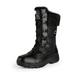 NORTIV8 Women's Zip Warm Faux Fur Insulated Snow Boots Mid Calf Boots JOAN BLACK Size 11